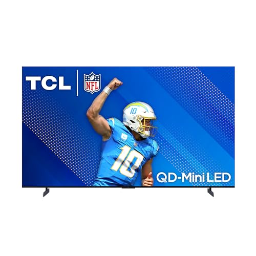 TCL QM85 QLED 4K Smart QD-Mini LED TV da 98 pollici con Google TV (98QM851G,...