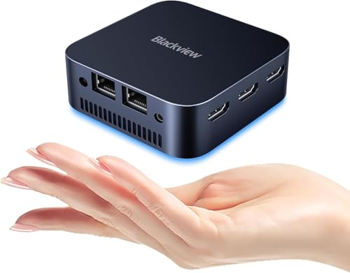 Mini PC Blackview Mini Computer MP80 Intel 12a generazione CPU N5095, 16 GB di RAM...