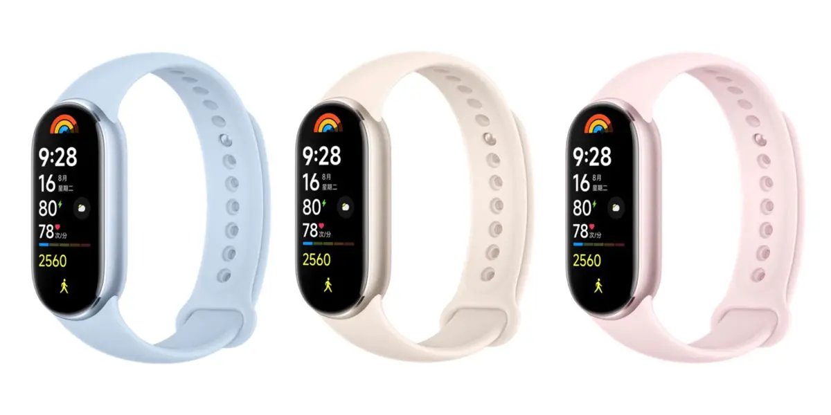 I rendering trapelati della Xiaomi Smart Band 9 suggeriscono che non ci saranno cambiamenti