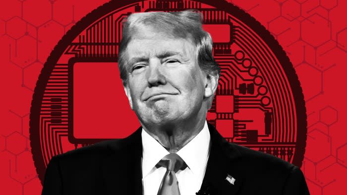 I trader sperano che il commercio di criptovalute di Trump possa sollevare il prezzo in calo del bitcoin