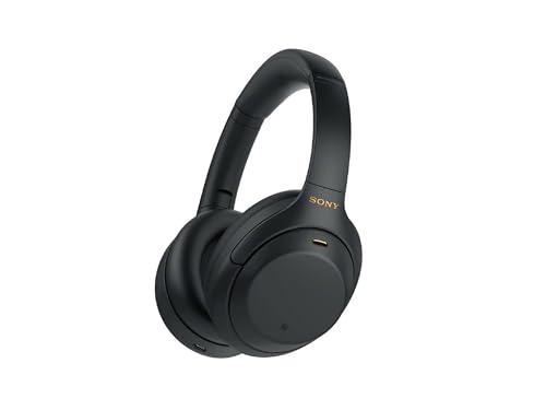 Cuffie auricolari wireless Sony WH-1000XM4 con cancellazione del rumore di qualità superiore e...