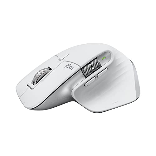 Logitech MX Master 3S - Mouse wireless ad alte prestazioni, ergonomico, 8K DPI, Tracking...