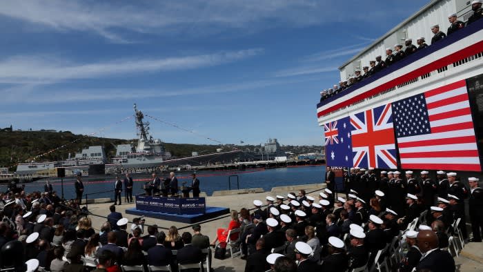 Gli Stati Uniti allentano le restrizioni tecnologiche per rafforzare il patto di sicurezza Aukus con Regno Unito e Australia