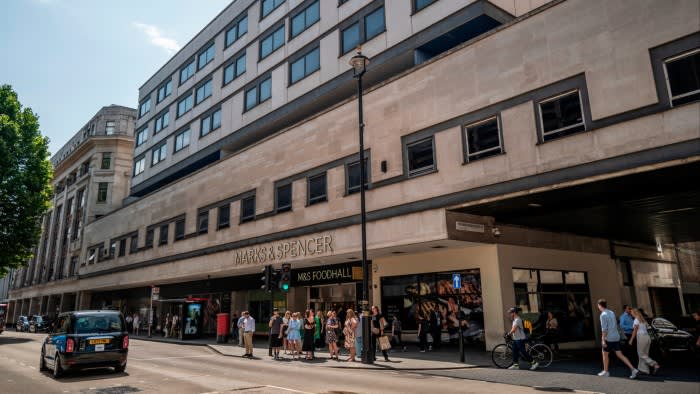 M&S ripone le sue speranze nel rinnovamento del negozio di Oxford Street