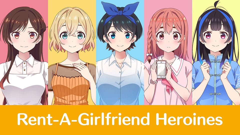 Rent-A-Girlfriend: l'orizzonte e il film d'apertura della ragazza in costume da bagno