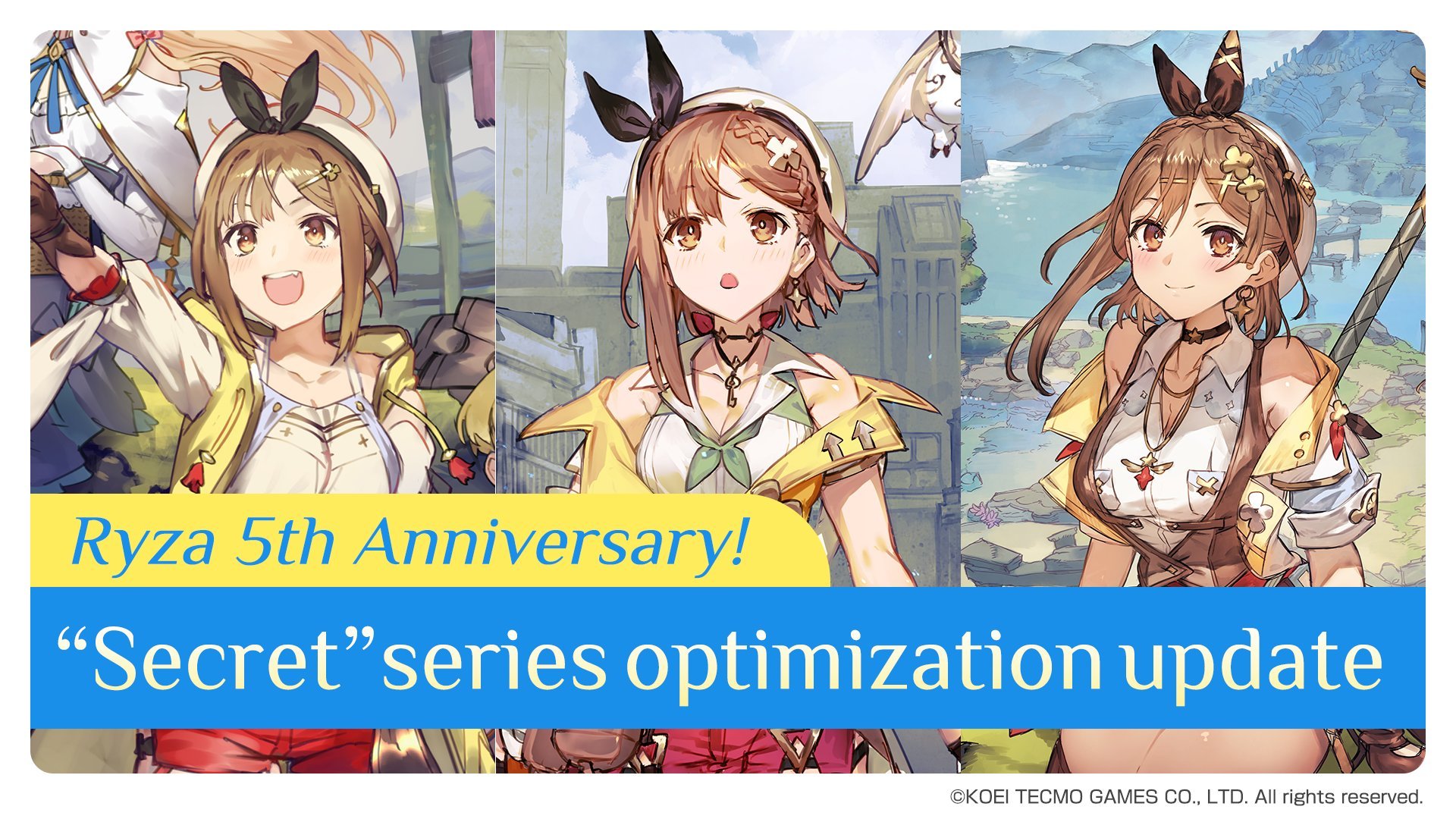 Aggiornamenti di ottimizzazione del quinto anniversario della serie Atelier Ryza ora disponibili: nuove funzionalità per la qualità della vita