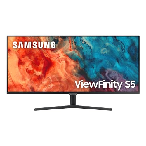 Monitor QHD ultrawide SAMSUNG ViewFinity serie S50GC da 34', 100 Hz, 5 ms,...
