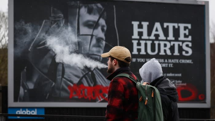 I crimini d’odio religioso hanno raggiunto livelli record in Inghilterra e Galles, come mostrano i dati