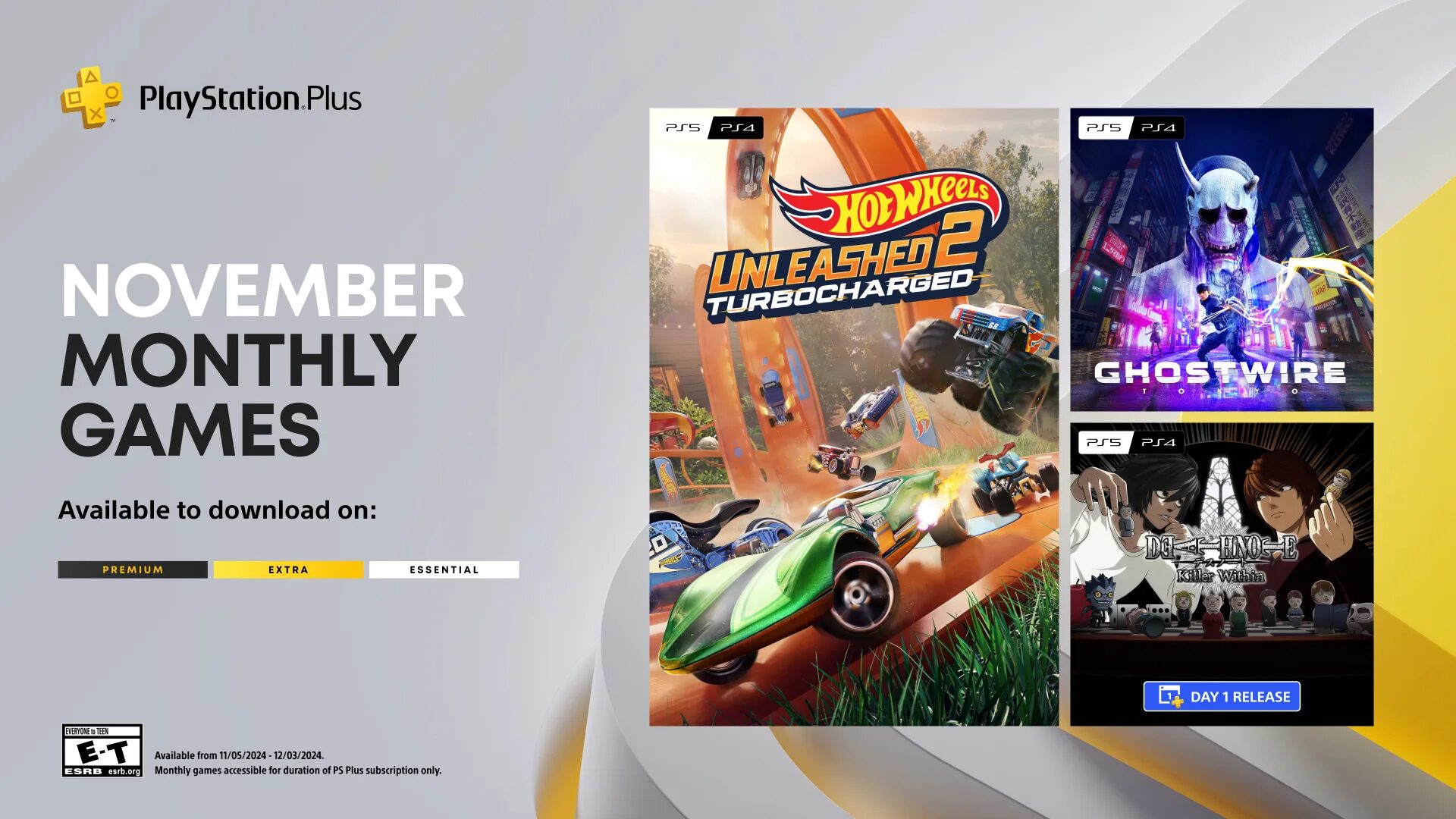 Annunciata la lineup dei giochi mensili PlayStation Plus per novembre 2024