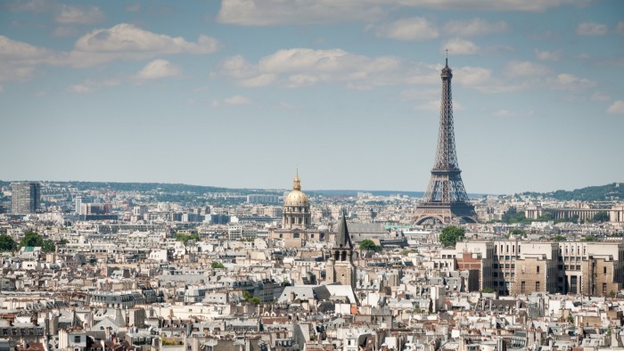 The Paris skyline