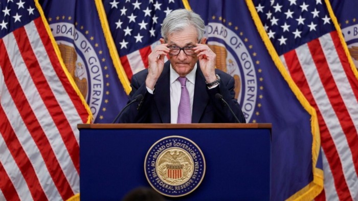 Jerome Powell, chairman of the US Federal Reserve
