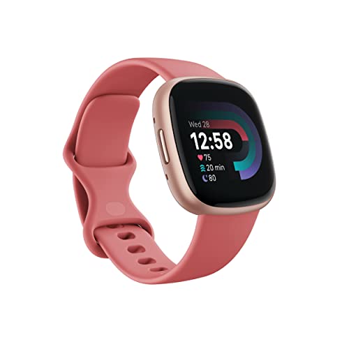 Smartwatch per fitness Fitbit Versa 4 con prontezza quotidiana, GPS, cardiofrequenzimetro 24 ore su 24, 7 giorni su 7.