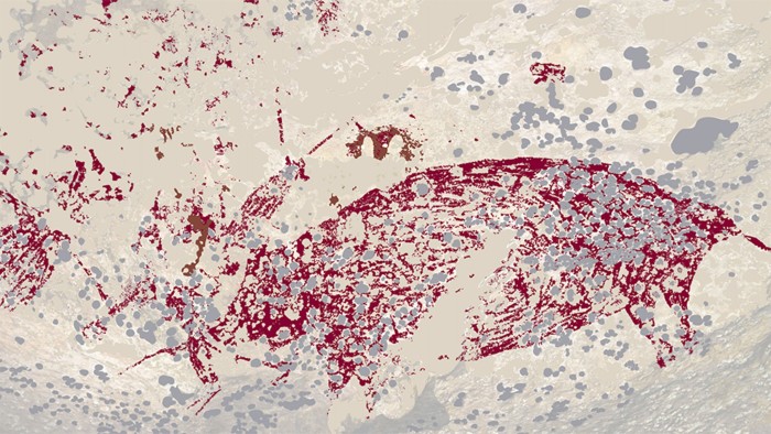 Un esempio di arte rupestre