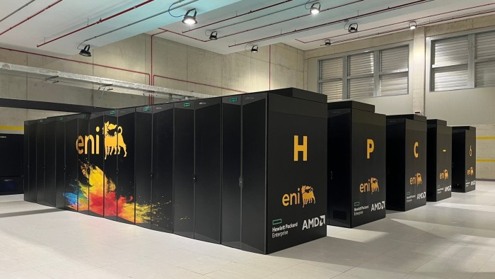 The HPC6 supercomputer, in the Italian town of Ferrera Erbognone