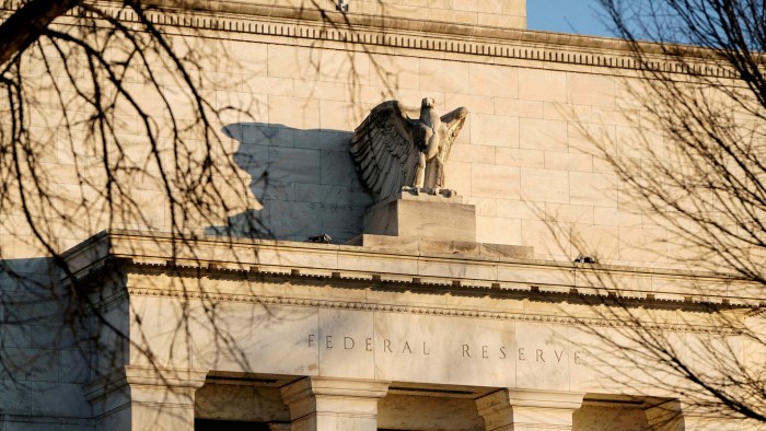 The Federal Reserve building in Washington, DC