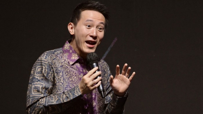 TikTok chief executive Shou Zi Chew