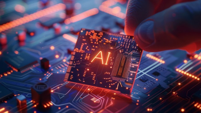 Image of AI chip
