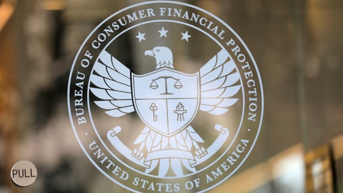 Consumer Financial Protection Bureau signage