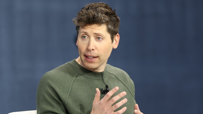 Sam Altman, co-founder and chief executive of OpenAI