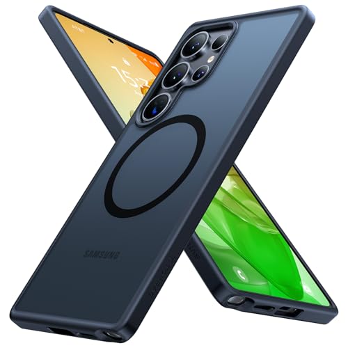 Torras Magnetic Shockproof per Samsung Galaxy S25 Ultra Case, adatto per ...
