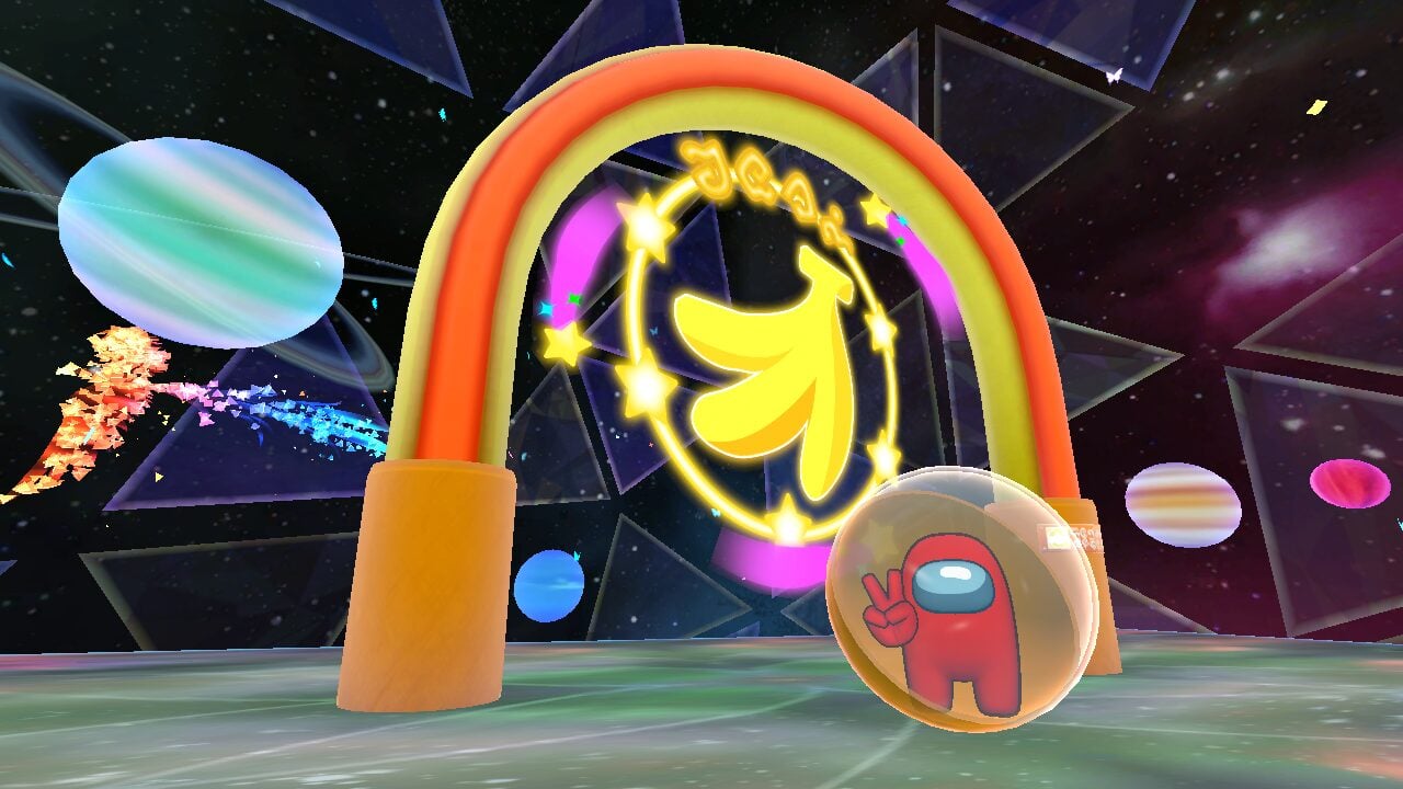 Super Monkey Ball: Banana Rumble versione 2.10, compagno di equipaggio del personaggio DLC tra noi ora disponibile