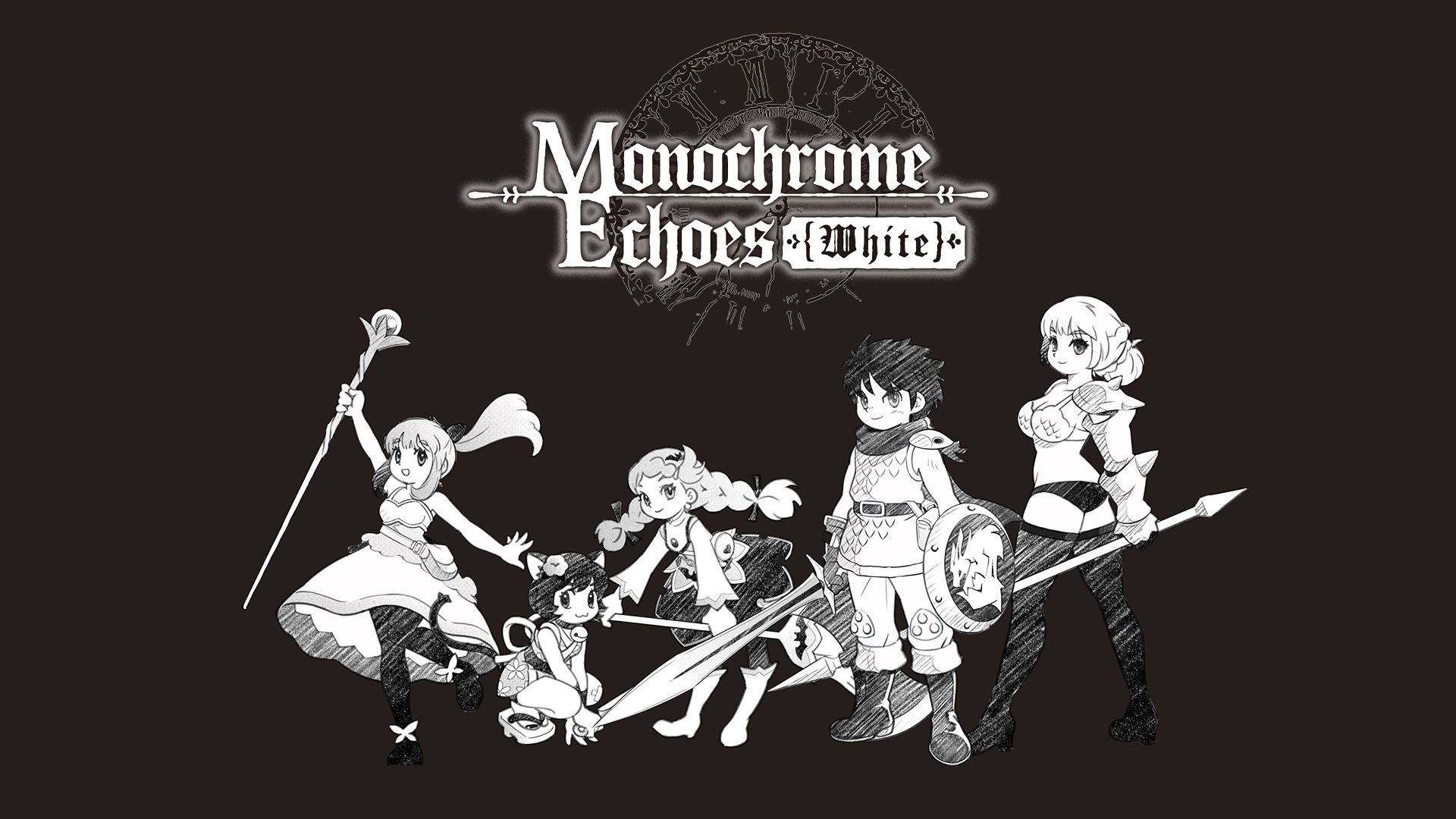 "Evocazione di Dungeon RPG" ECPGE MONOCHROME: White Lancio White in anticipo per PC alla fine di febbraio