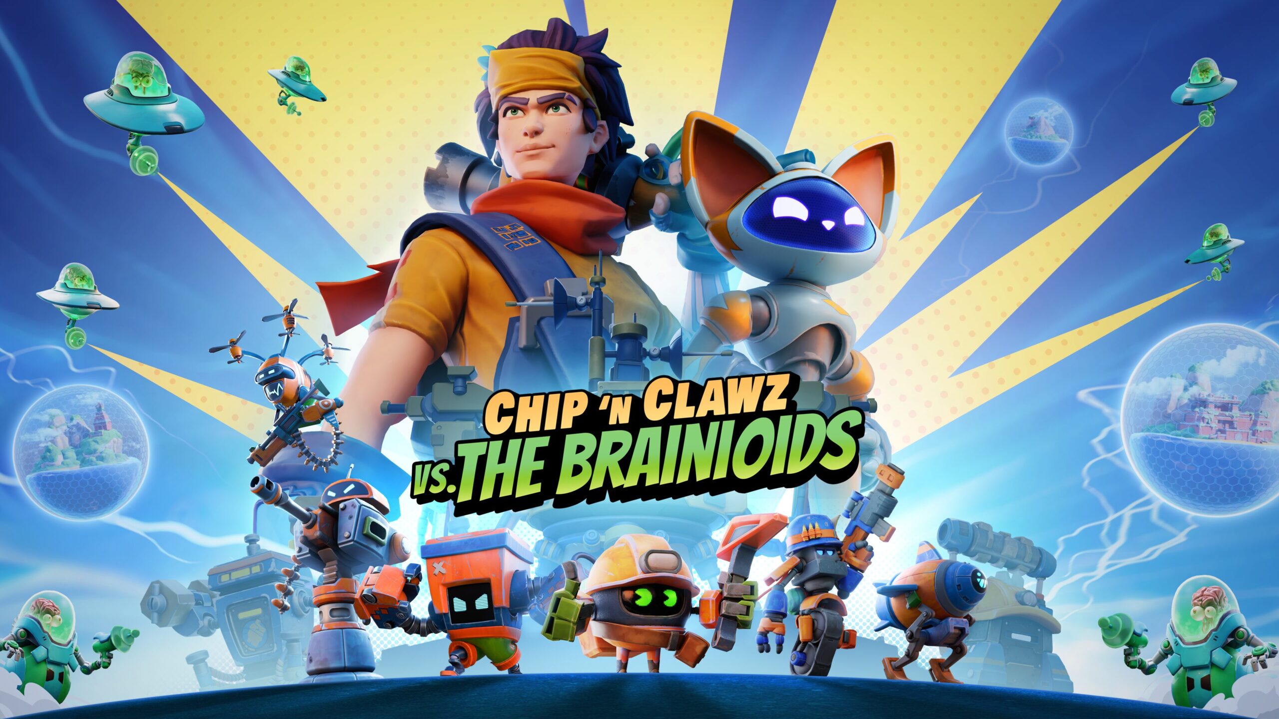 Strategy Action Game Chip 'n Clawz vs. The Brainioids annunciato per PS5, Xbox e PC