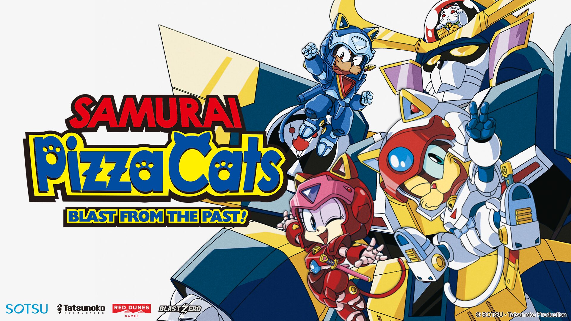 RPG AZIONE 2D RPG Samurai Pizza Cats: BLAST From the Past! annunciato per "tutte le principali piattaforme"
