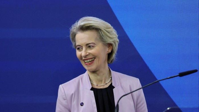 President of the European Commission Ursula von der Leyen attends the Munich Security Conference