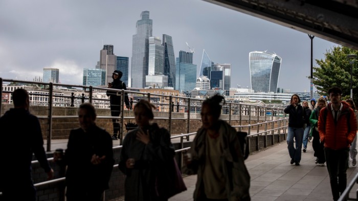 City of London skyline