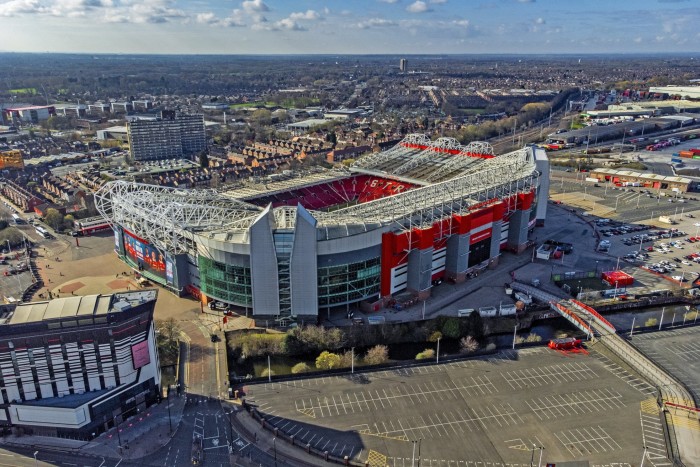 Old Trafford da 74.000 posti dello United Old Trafford Ground
