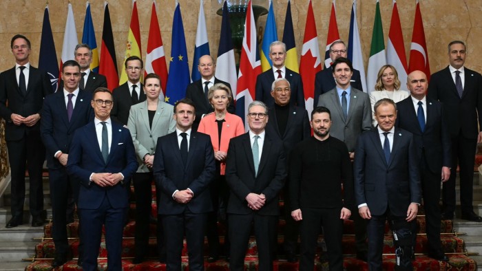 European leaders discuss future peace in Ukraine