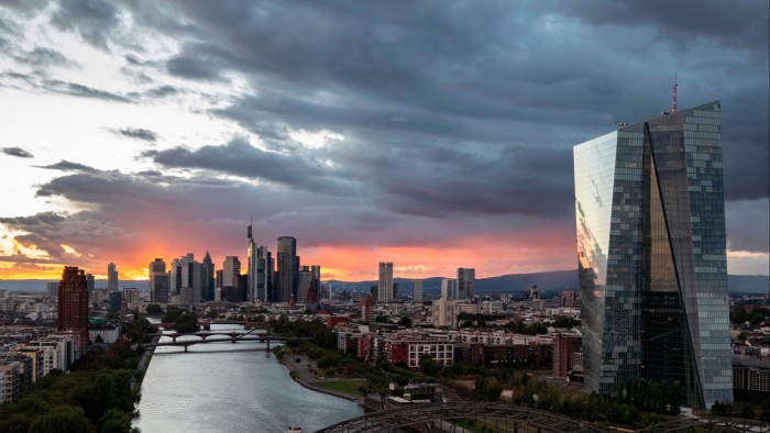 The ECB building in Frankfurt