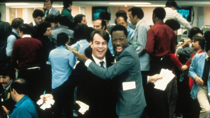 Dan Aykroyd and Eddie Murphy in the 1983 American comedy film Trading Places