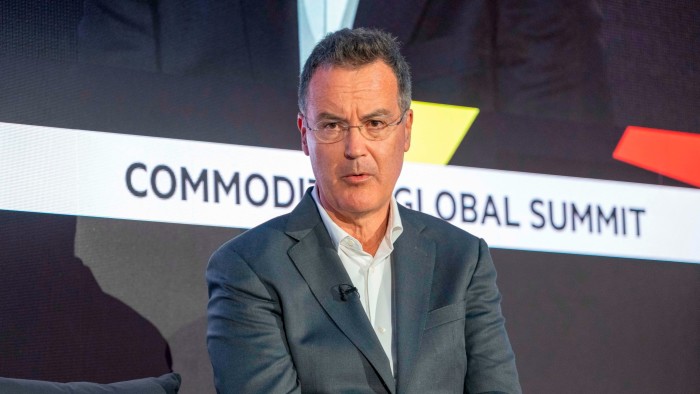 Mercuria chief Marco Dunand at the Financial Times Commodities Global Summit