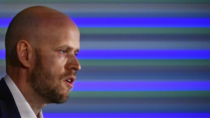 Spotify chief executive Daniel Ek