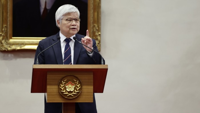 TSMC chair and chief executive CC Wei