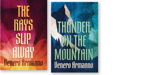 Collage di due copertine di libri