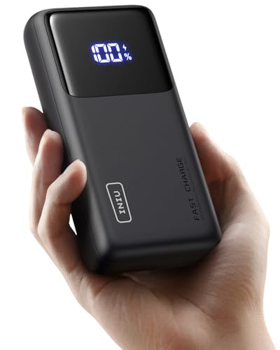 INIU Power Bank, 25000MAH 100W USB C Caricatore portatile per laptop, PD QC Fast ...