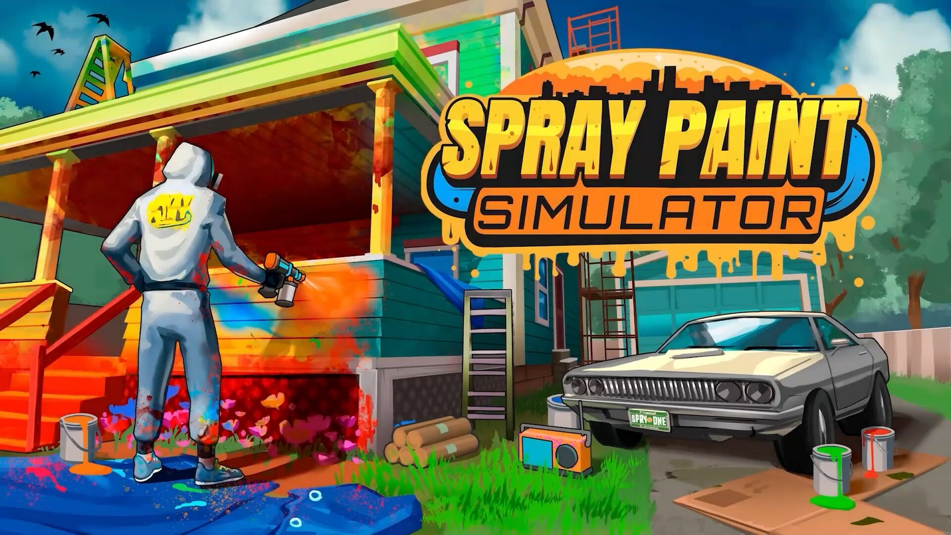 Spray Paint Simulator aggiunge versioni Xbox Series e Xbox One, lanciate a maggio
