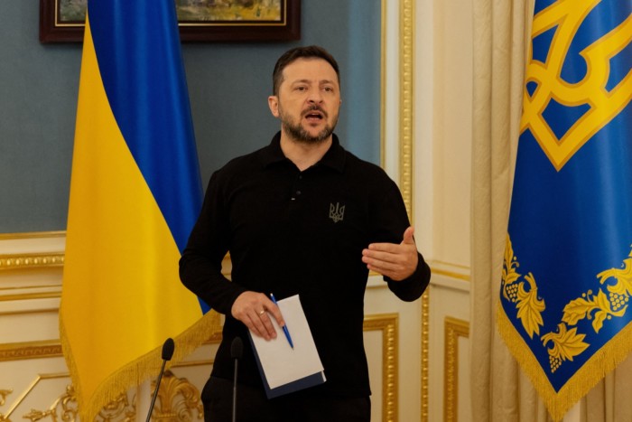 Presidente dell'Ucraina Volodymyr Zelensky
