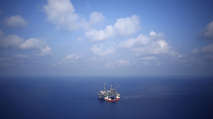 A deepwater oil platform in the Gulf of Mexico