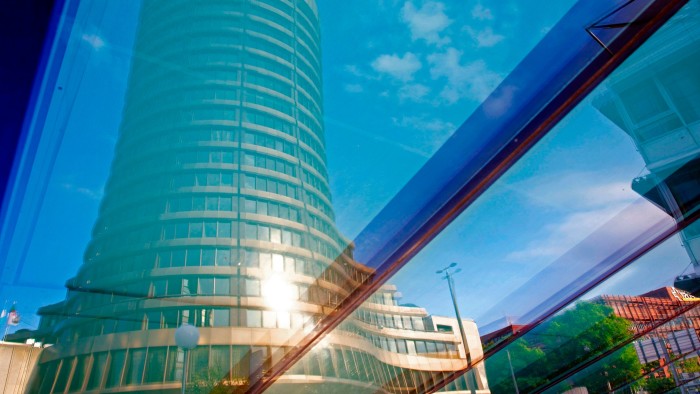 The headquarters of the Bank for International Settlements