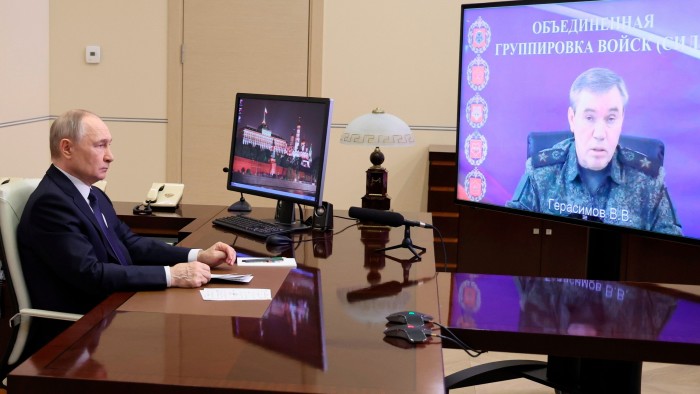 Il Cremlino afferma che le truppe ucraine sono state spinte da Kursk