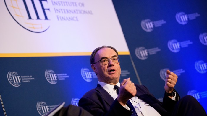 Bank Of England Governor Andrew Bailey