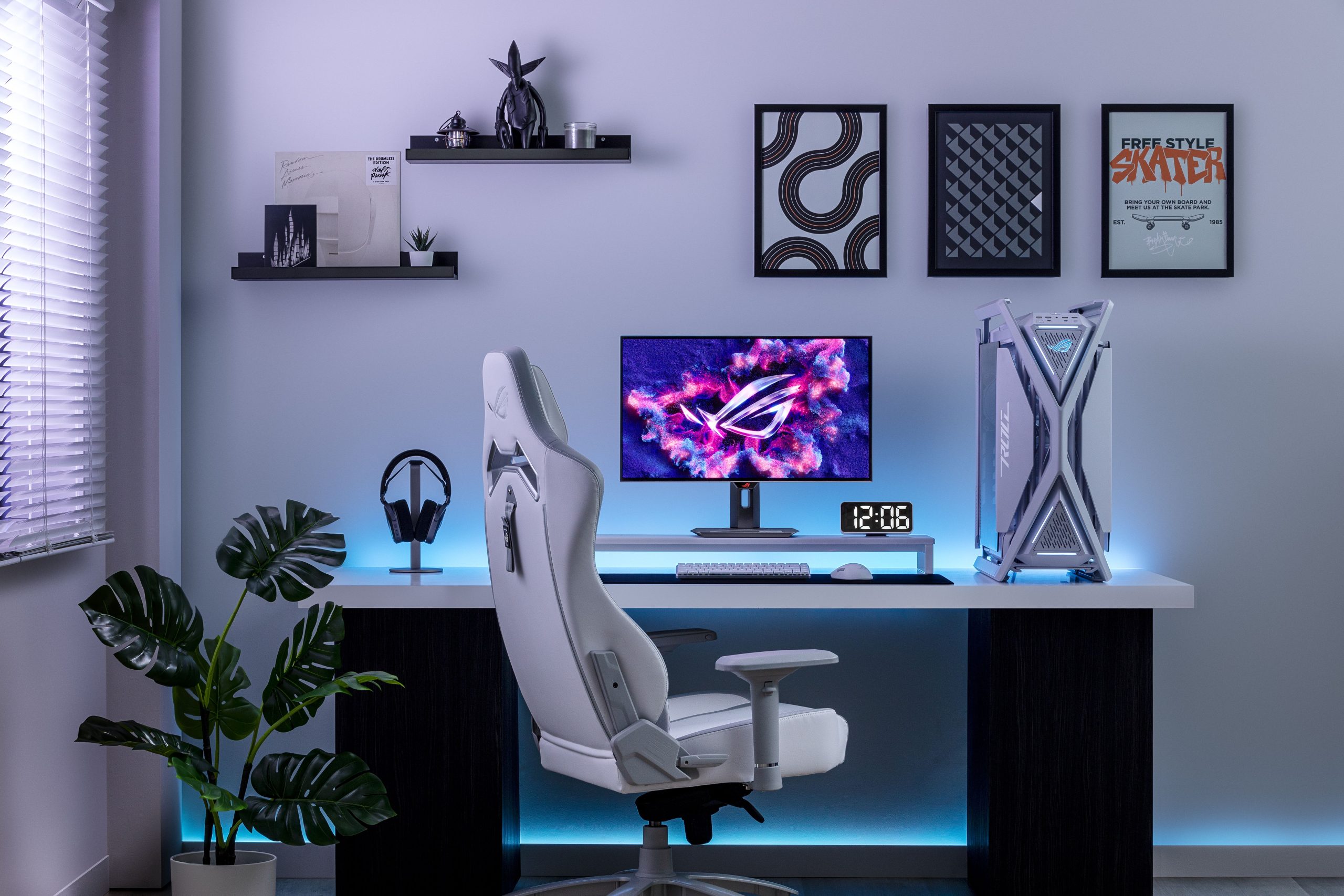 Il nuovo monitor Strix OLED di Asus è premium come arriva