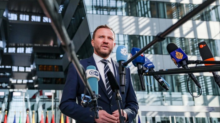 Estonia’s foreign minister Margus Tsahkna