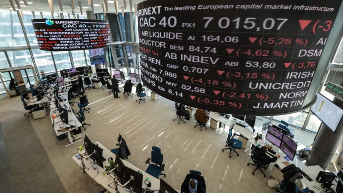 Euronext trading exchange