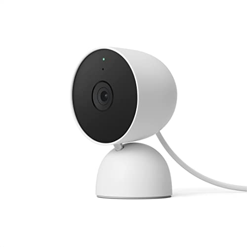 Google Indoor Nest Security Cam 1080p (cablato) - 2a generazione - Snow