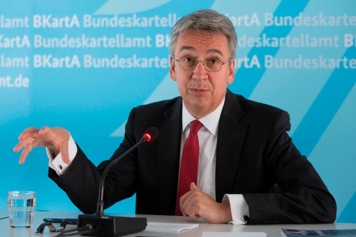 Andreas Mundt, presidente dell'autorità della competizione Bundeskartellamt tedesca